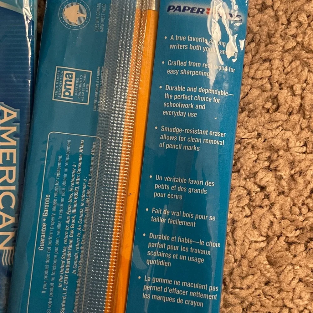 Two packs of Paper Mate Classic‎ #2 Wood Pencils